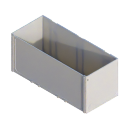Render of MODULITH 115 Gridfinity Decor Drawer - 3W-2H